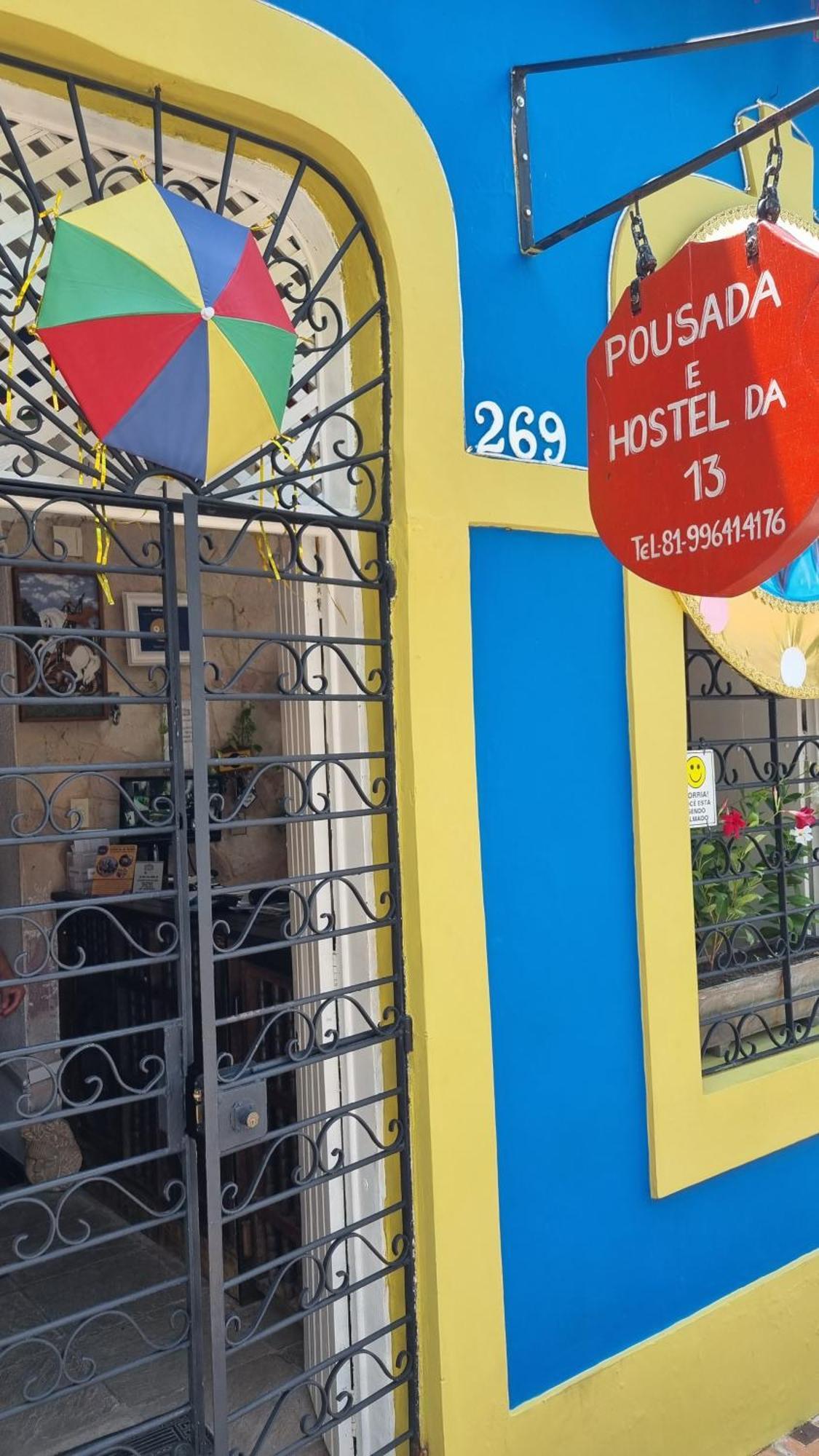 Hostel E Pousada Da 13 Olinda Bagian luar foto